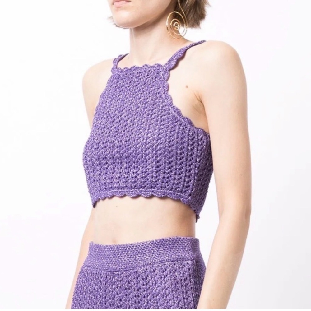 Alice McCall Flicker Crochet Top